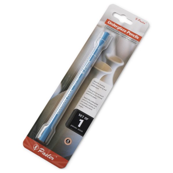 Underglaze pencils pack of 1 Blue