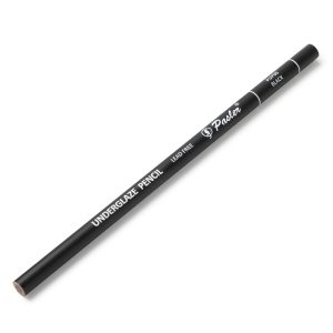 Underglaze pencils pack of  1 Black
