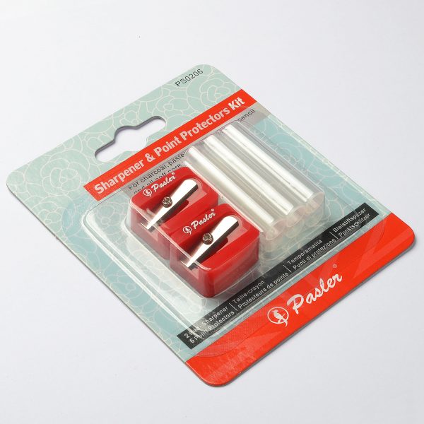 Pencils Sharpener & Point Protectors Set
