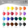 Underglaze Semi-moist Watercolor Set - 24 color