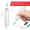 Pottery Needle Tip Squeeze Bottles for Glaze Application, 3 Pack